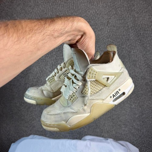 Jordan retro bianco sporco - 4,