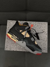 Jordan Retro 4 Bred Off White