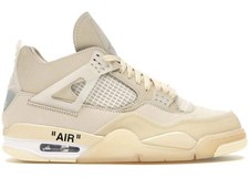 jordan 4 retro off-white sail