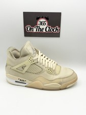 Air Jordan 4 Off-White Sail