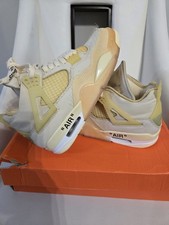 Jordan 4 OFF WHITE Sail taglia