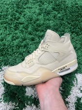 Jordan 4 Off-White Sail Size